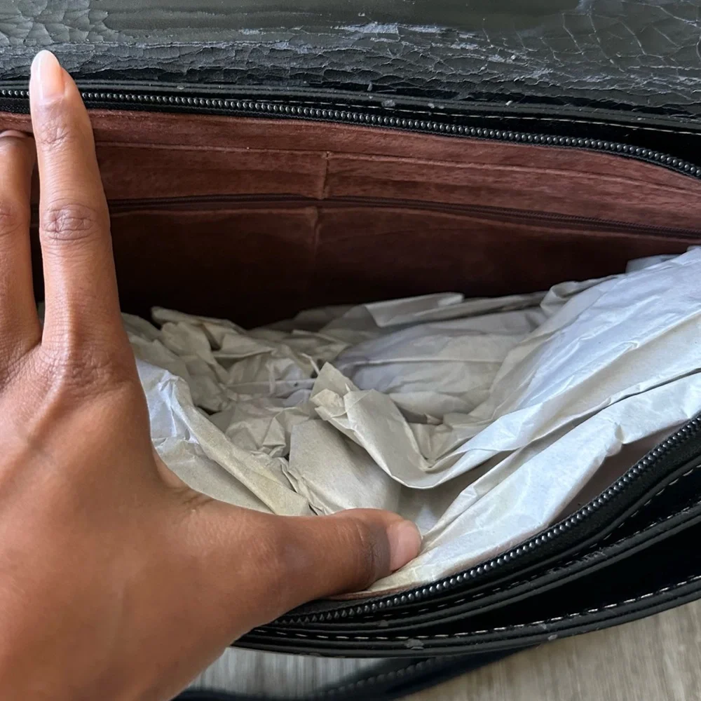 Montblanc Black Leather Briefcase